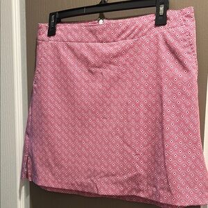 Pink Geometric Women's Skirt